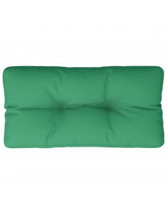 Cuscino per Pallet Verde 70x40x12 cm in Tessuto