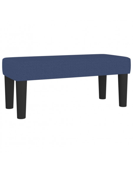 Giroletto a Molle con Materasso Blu 80x200 cm inTessuto