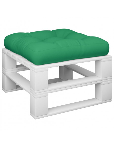 Cuscino per Pallet Verde in Tessuto