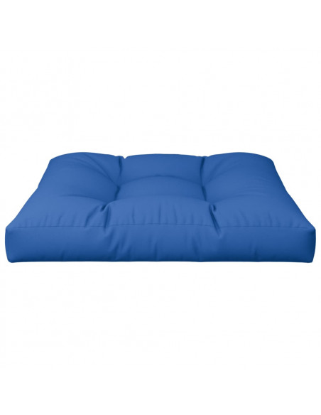 Cuscino per Pallet Blu Reale 70x70x12 cm in Tessuto