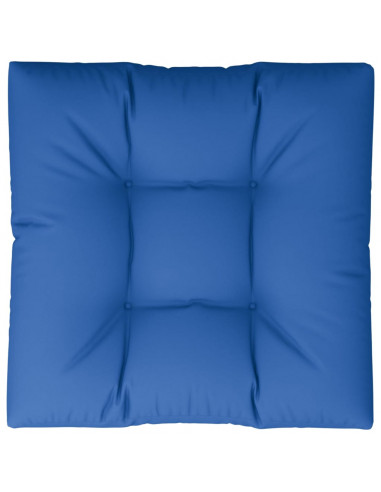 Cuscino per Pallet Blu Reale 70x70x12 cm in Tessuto