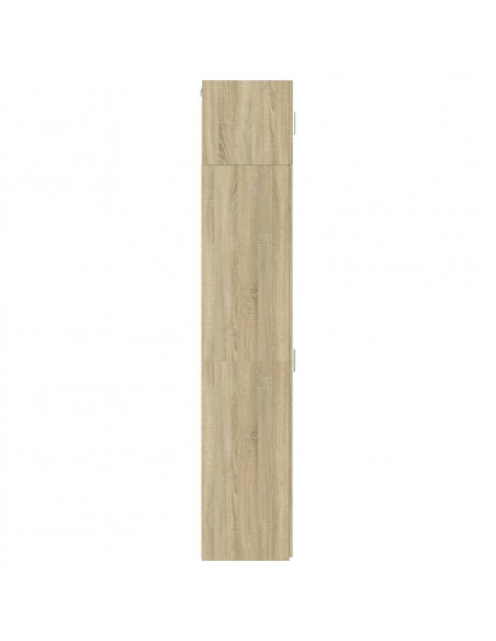 Mobile Sottile Rovere Sonoma 40x42,5x225 cm in Truciolato