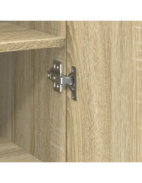 Mobile Sottile Rovere Sonoma 40x42,5x225 cm in Truciolato