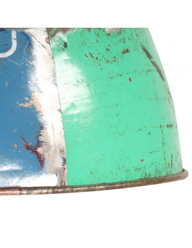 Lampada a Sospensione Vintage 25 W Colorata Rotonda 41 cm E27