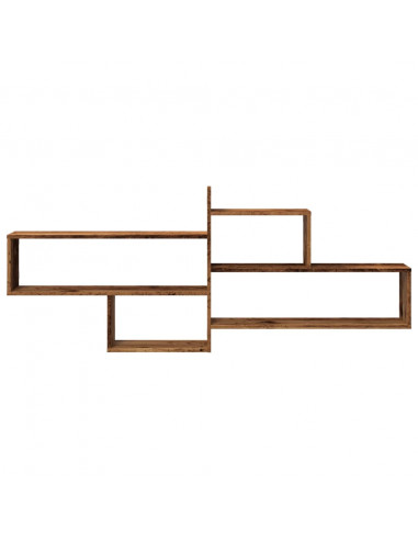 Mensola a Parete Legno Antico 167,5x18x68 cm in Truciolato