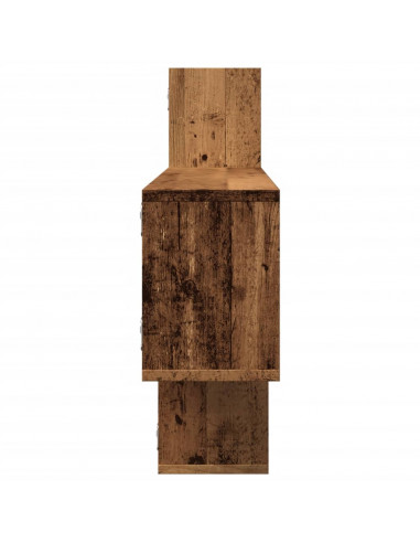 Mensola a Parete Legno Antico 167,5x18x68 cm in Truciolato