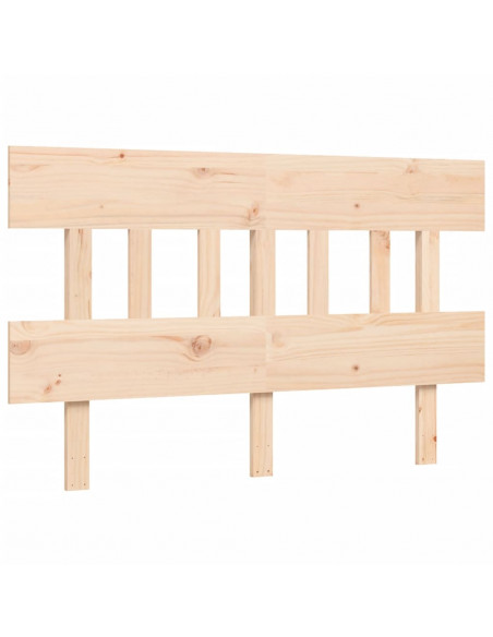 Letto per Anziani con Testiera Small Double in Legno Massello