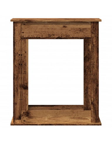 Cornice per Camino Legno Antico 75x20x87,5 cm in Truciolato