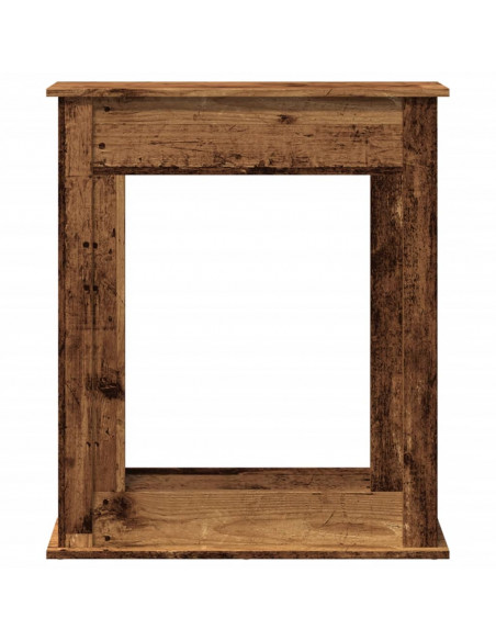 Cornice per Camino Legno Antico 75x20x87,5 cm in Truciolato