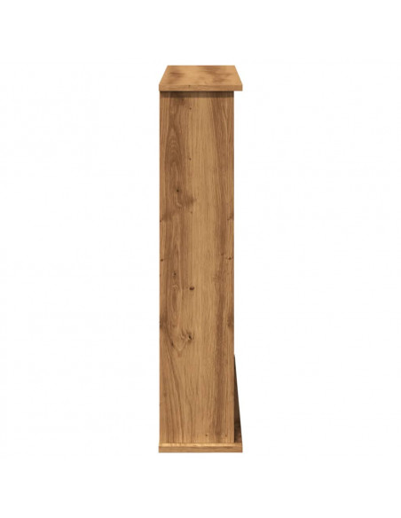 Cornice per Camino Rovere Artigianale 75x20x87,5 cm Truciolato