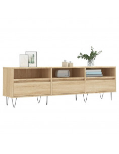 Mobile Porta TV Rovere Sonoma 150x30x44,5 cm Legno Multistrato 2