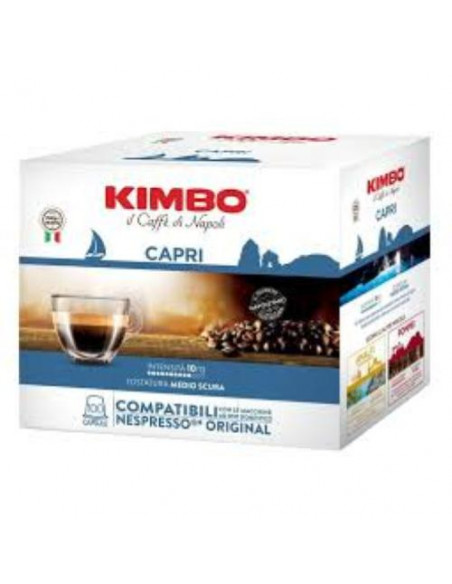 KIMBO CAPRI 100 CAPSULE COMPATIBILI CON NESPRESSO