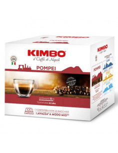 KIMBO POMPEI 100 CAPSULE COMPATIBILI CON LAVAZZA A MODO MIO