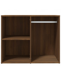 Armadietto Cosmetici Rovere Marrone 80x40x65 cm in Legno 2