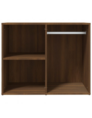 Armadietto Cosmetici Rovere Marrone 80x40x65 cm in Legno