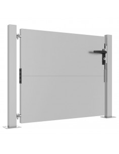 Cancello da Giardino 105x105 cm in Acciaio Corten 2