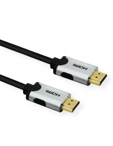 CAVO HDMI 2 1 3D 10K PREMIUM 1M