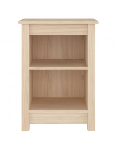 Comodino 40x35x55 cm in Legno Massello di Pino