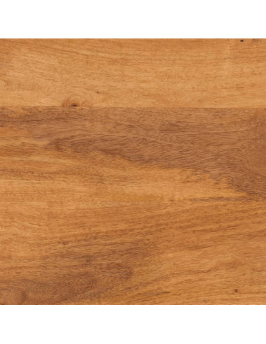 Credenza Marrone e Nera 40x33,5x110 cm Legno Massello di Mango