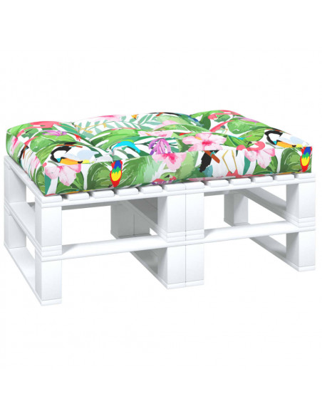 Cuscino per Pallet Multicolore 120x80x12 cm in Tessuto