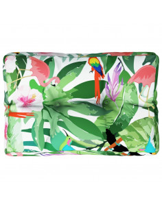 Cuscino per Pallet Multicolore 60x40x12 cm in Tessuto