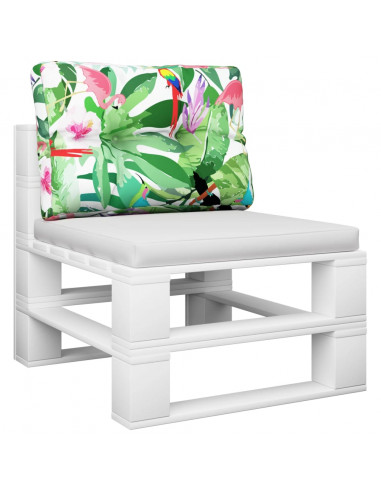 Cuscino per Pallet Multicolore 60x40x12 cm in Tessuto