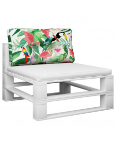 Cuscino per Pallet Multicolore 70x40x12 cm in Tessuto 2