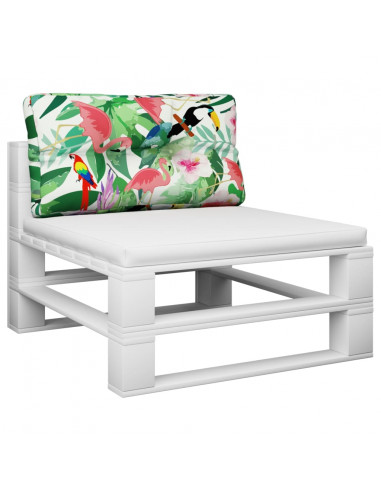 Cuscino per Pallet Multicolore 70x40x12 cm in Tessuto