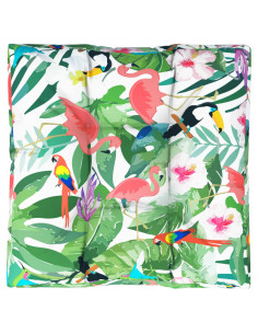 Cuscino per Pallet Multicolore 70x70x12 cm in Tessuto