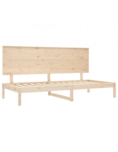 Dormeuse 80x200 cm in Legno Massello di Pino