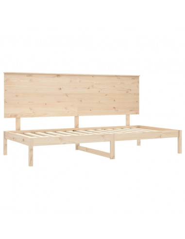 Dormeuse 90x200 cm in Legno Massello di Pino