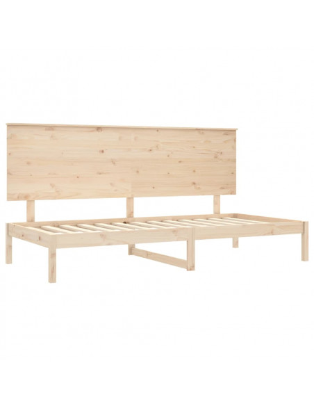 Dormeuse 90x200 cm in Legno Massello di Pino