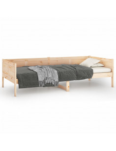 Dormeuse in Legno Massello di Pino 80x200 cm