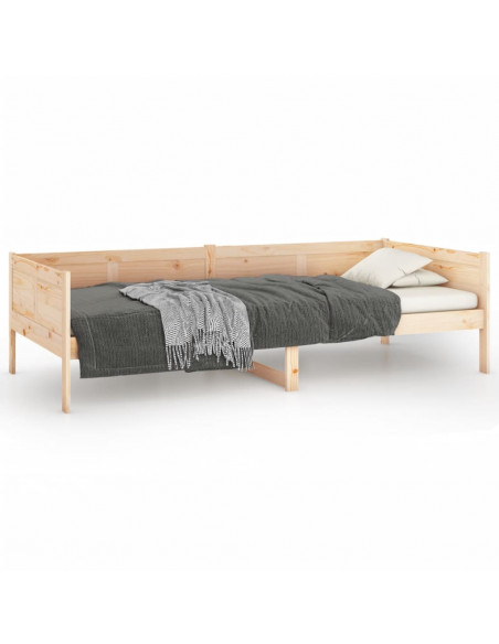 Dormeuse in Legno Massello di Pino 80x200 cm