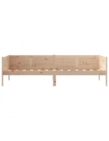 Dormeuse in Legno Massello di Pino 80x200 cm
