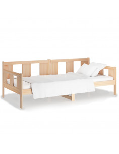 Dormeuse in Legno Massello di Pino 90x190 cm