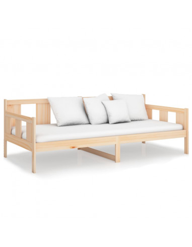 Dormeuse in Legno Massello di Pino 90x190 cm