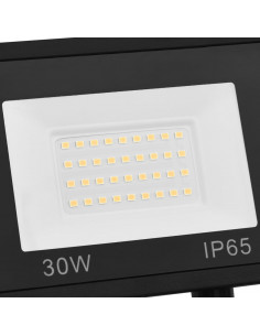 Faretto a LED con Sensore 30 W Bianco Caldo 2