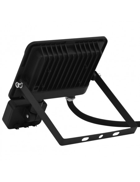 Faretto a LED con Sensore 30 W Bianco Caldo