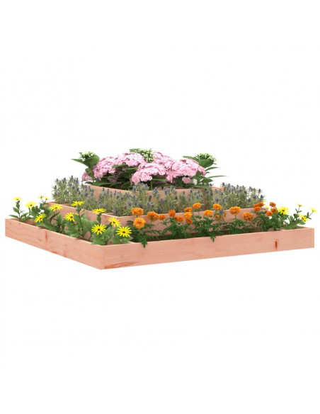 Fioriera 110x110x27 cm in Legno Massello di Douglas