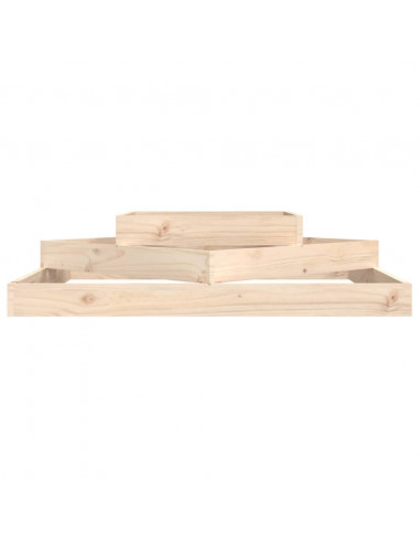 Fioriera 112x112x27 cm in Legno Massello di Pino