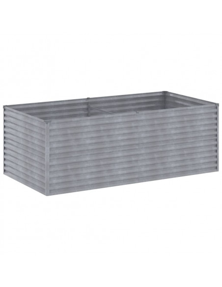 Fioriera Rialzata da Giardino 196x100x69 cm in Acciaio Corten Fioriera Rialzata da Giardino 196x100x69 cm in Acciaio Corten