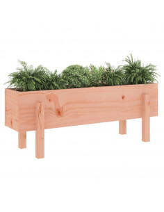 Fioriera Rialzata Giardino 101x30x38 cm Legno Massello Douglas 2