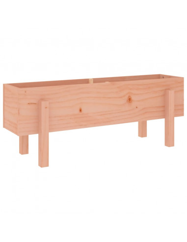 Fioriera Rialzata Giardino 101x30x38 cm Legno Massello Douglas