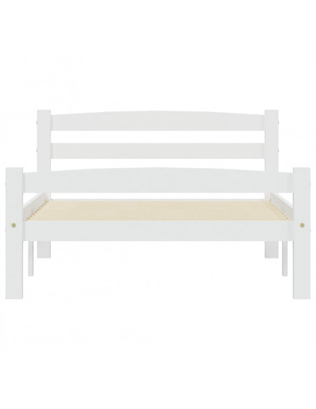 Giroletto Bianco in Legno Massello di Pino 100x200 cm