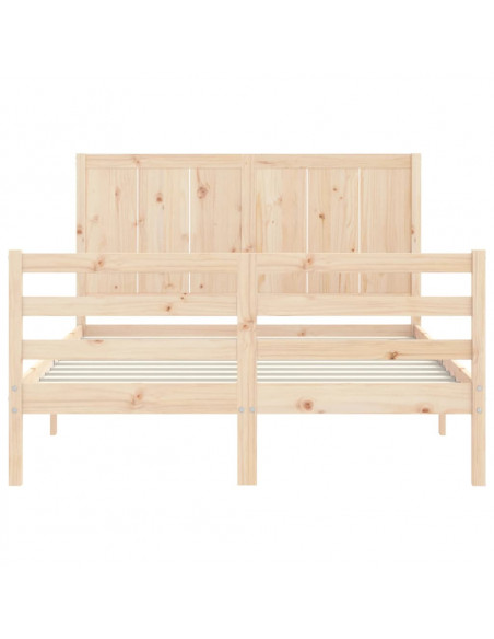 Giroletto con Testiera 120x200 cm in Legno Massello