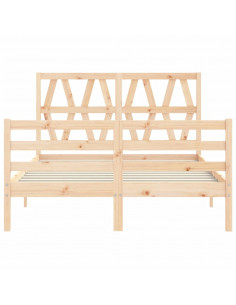 Giroletto con Testiera 140x190 cm in Legno Massello