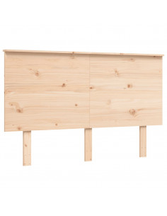 Giroletto con Testiera 140x190 cm in Legno Massello 2