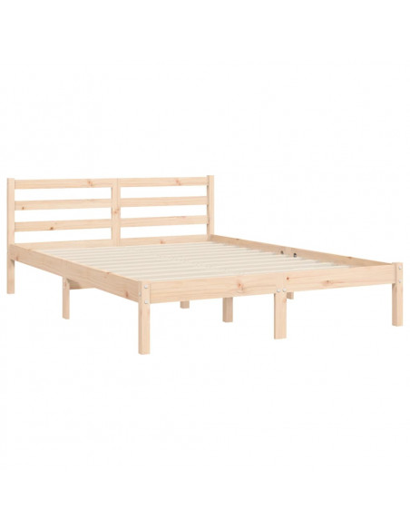 Giroletto con Testiera 140x190 cm in Legno Massello