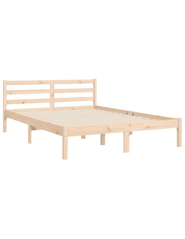 Giroletto con Testiera 140x200 cm in Legno Massello